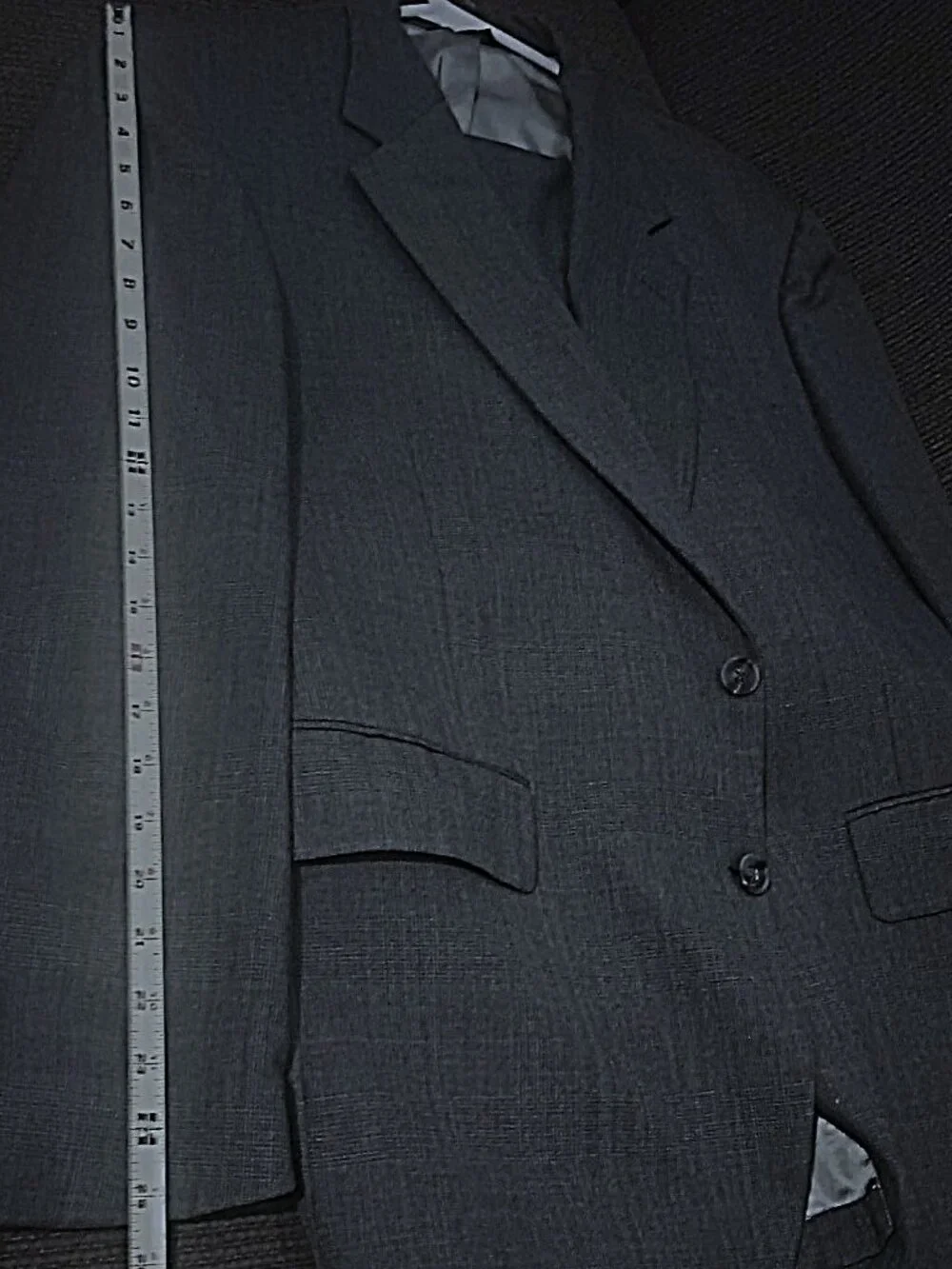 Botany 500 Men Light Grayish Blue 2 Piece Suit 44R